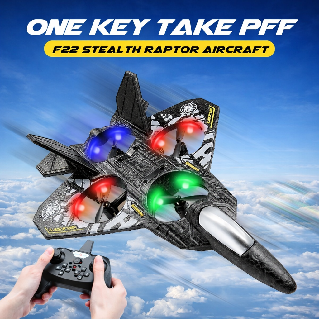 Remote Control Aeroplane Toy with 3.7V Rechargeable Battery and USB Charging